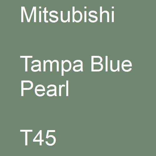 Mitsubishi, Tampa Blue Pearl, T45.